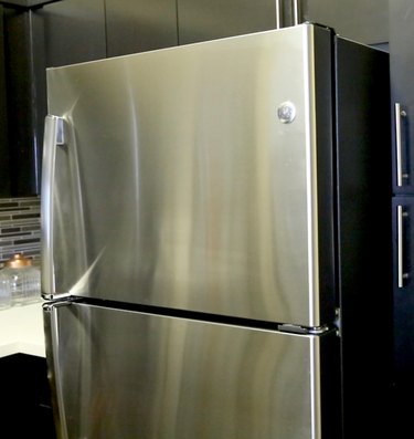 Polished fridge